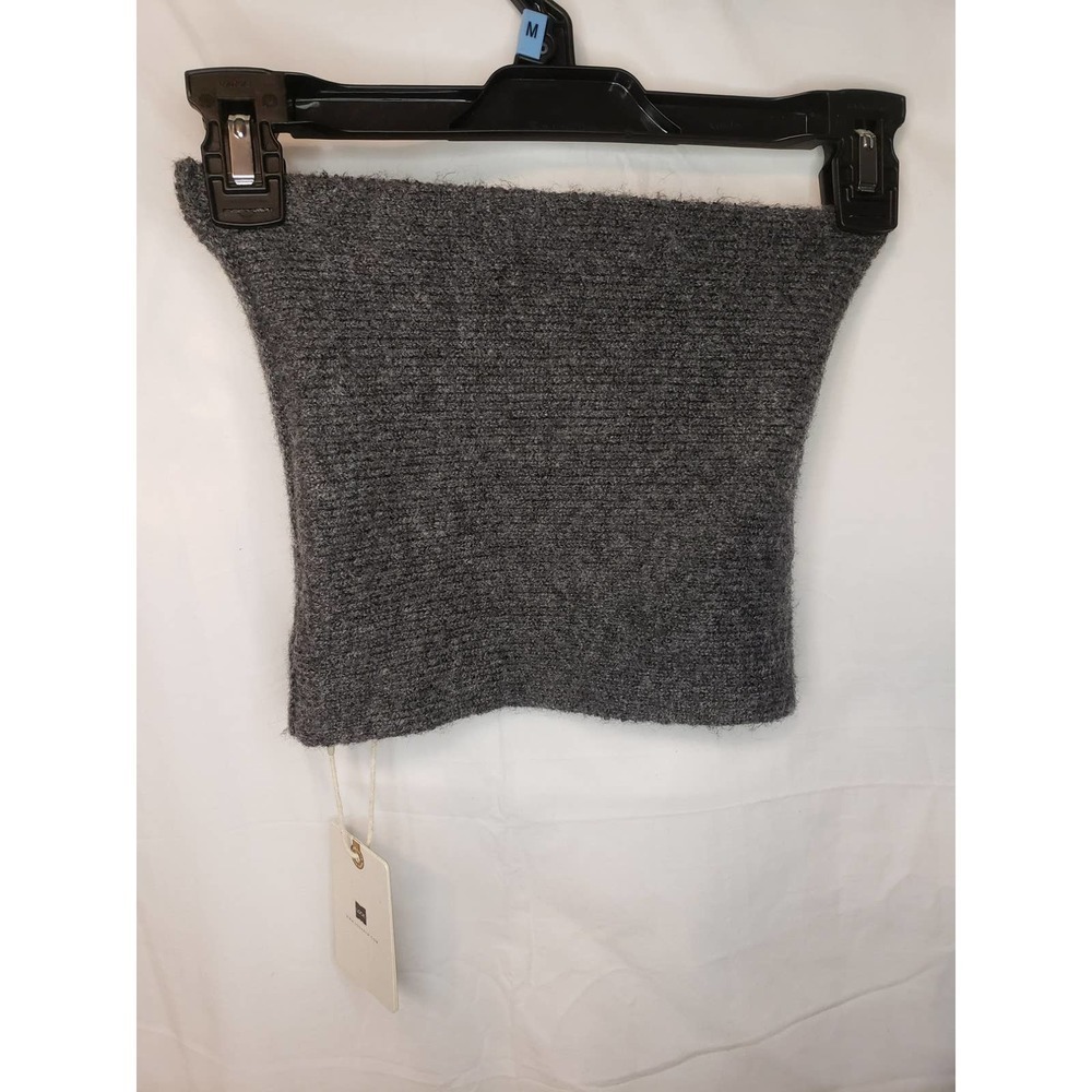 Look by M charcoal neck warmer. NWT. Poly/spandex blend. OS.